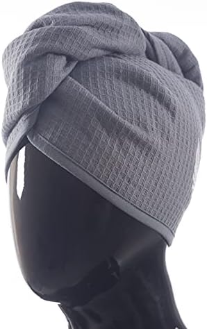 100 Turkish Cotton Hair Towel Wrap for Curly Thick and Long Hair