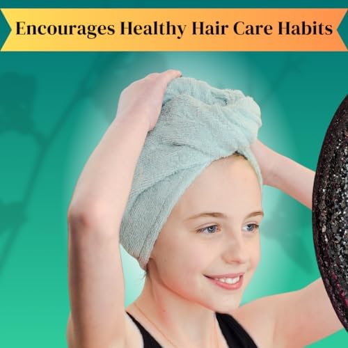 Birch Bay Hair Towel Wrap for Kids Set of 2