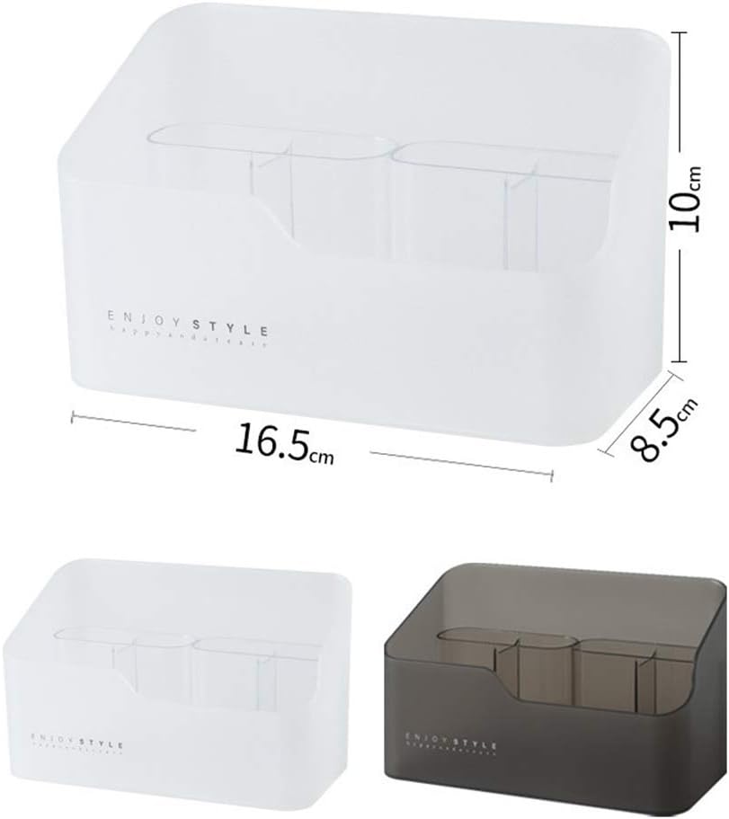 Farawamu Cosmetic Organizer Makeup Storage Box with Lid