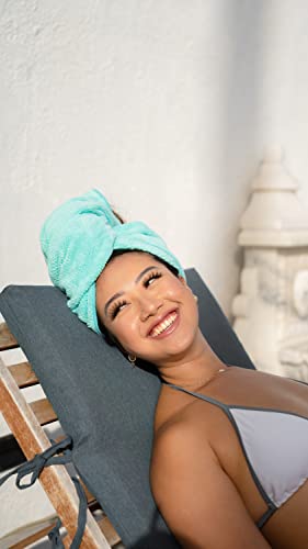 VOLO Hero Capri Blue Hair Towel