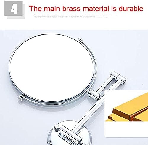 Vanity Mirror with 3X Magnification