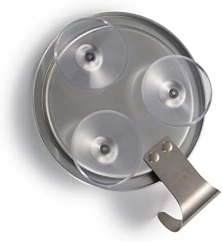Fogless Shower Mirror with 3 Suction Cups and Hook 1