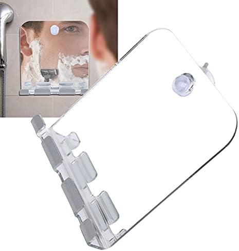 YUYTE Fogless Shower Mirror with Hook and Suction