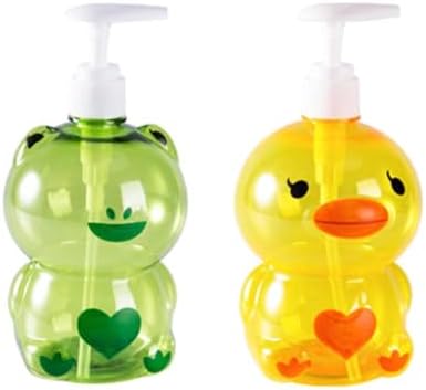 Cute Cartoon Animal Soap Dispenser - Refillable Pump Bottle for Kids