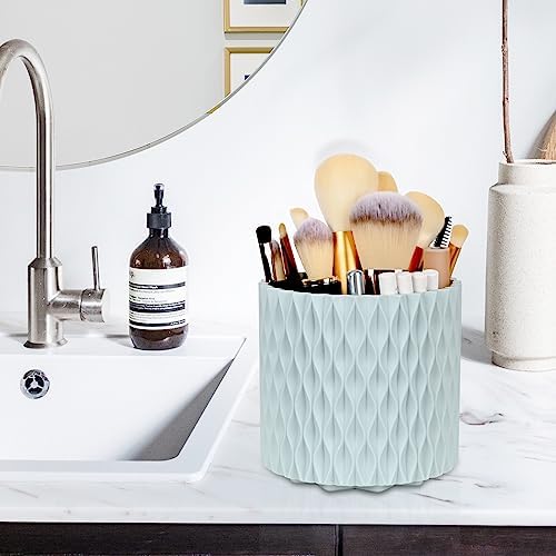WAFJAMF Makeup Brush Holder 360 Rotating