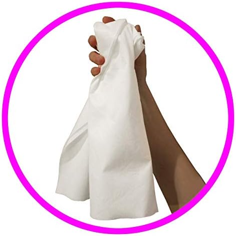 FRAMAR Biodegradable Hair Towels 50 Count Soft Absorbent