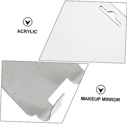 Fog-Proof Acrylic Mirror for Shaving and Makeup