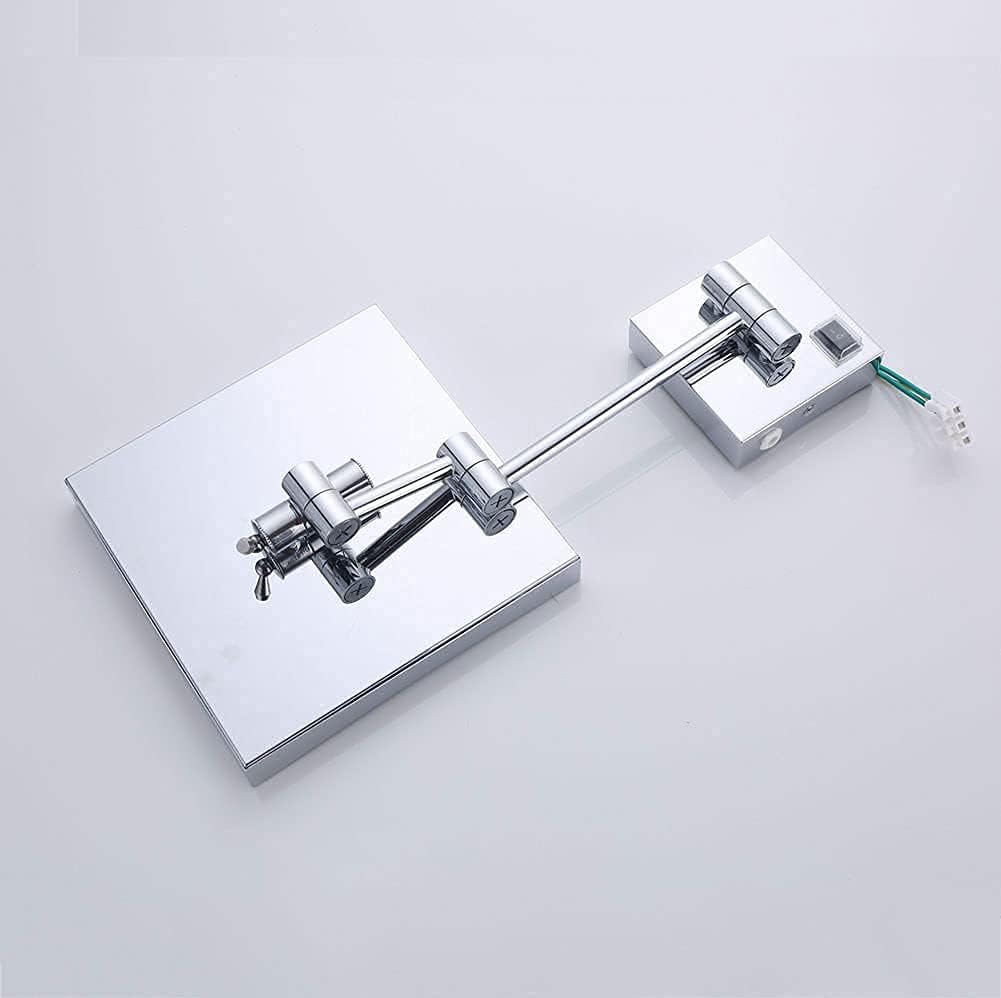 Vanity Mirror with LED Light 8 inch 3X Magnification