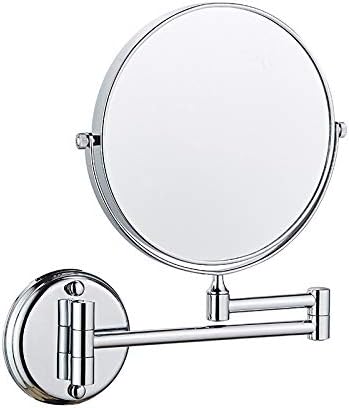 LZHIANG 8 Wall Mounted Makeup Mirror 3X Magnification