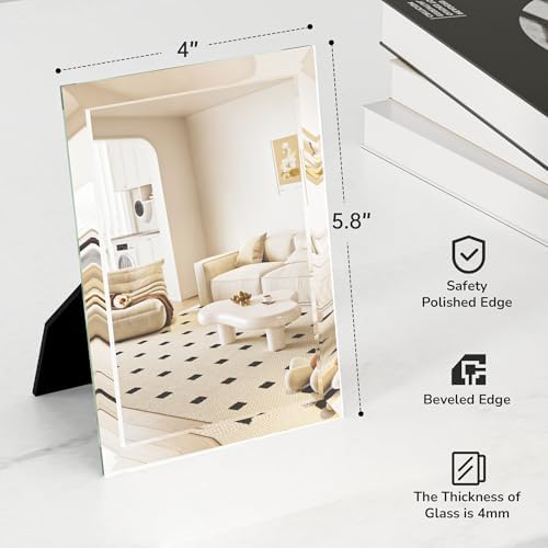 Fun Memories 4x58 Inch Frameless Travel Mirror 1