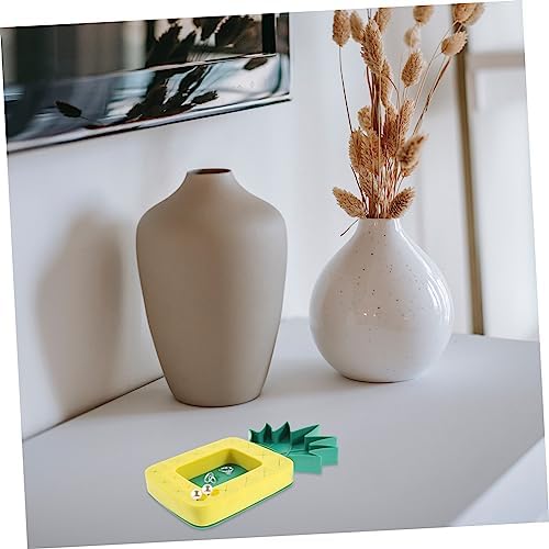 BESTYASH Silicone Lip Gloss Organizer Pineapple Design