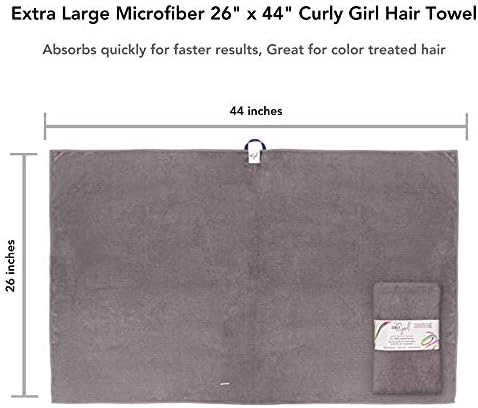 Curly Girl Extra Large Microfiber Towel for Curls 1