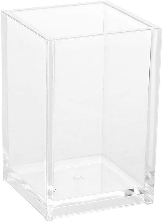 MAVIS LAVEN Makeup Brush Organizer Case Transparent 1 Compartment Storage
