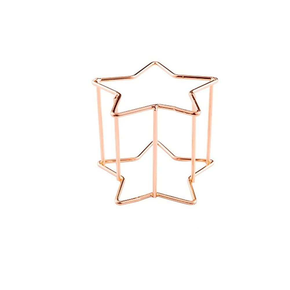 Durable Metal Star Sponge Holder Cosmetic Display Stand
