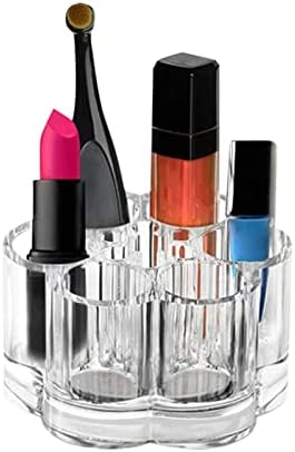 YIWULA Lipstick Holder 6-Hole Cosmetic Organizer