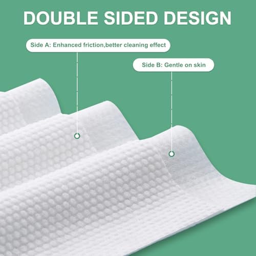 Tvvcalk 100 PCS Luxury Disposable Bath Towels
