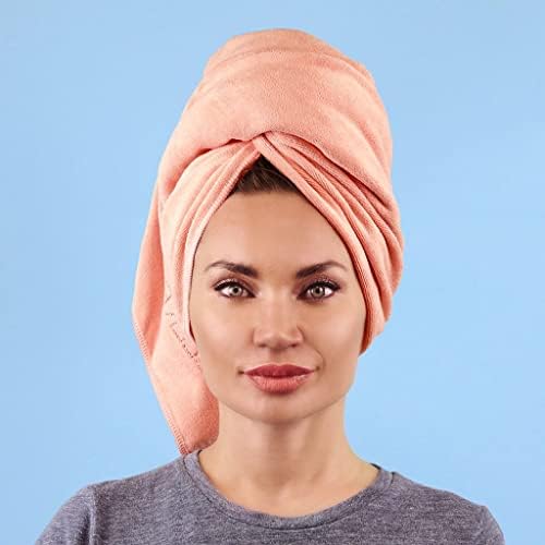 Sleeke Microfiber Hair Drying Towel - Pink