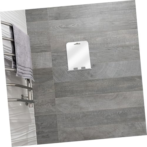 Cabilock Fogless Shower Mirror with Shelf and Hooks 1