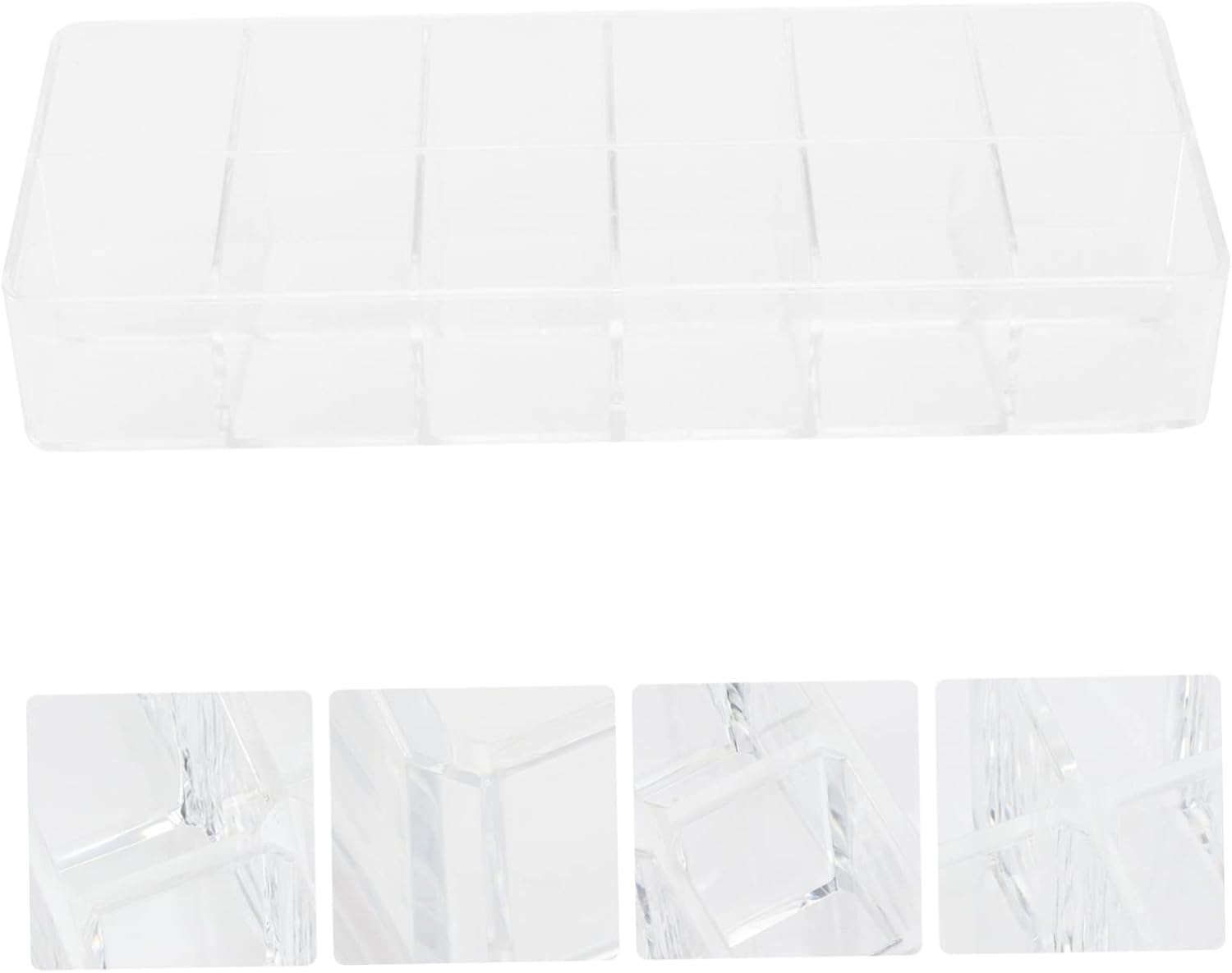 CANIGHT 12 Compartment Lipstick Storage Box