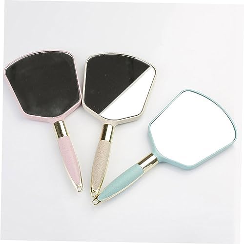 Vanity Makeup Mirror Handheld Portable for Travel Home Salon Use