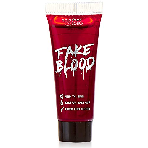 Realistic Fake Blood - 10ml Tube for Halloween Makeup