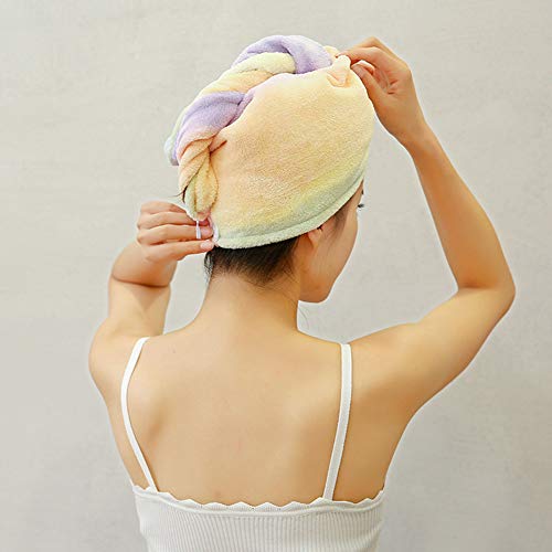 TYONMUJO Microfiber Hair Drying Wrap Towel for Women