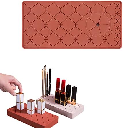23 Slots Silicone Lipstick Holder for Makeup Beauty Tools