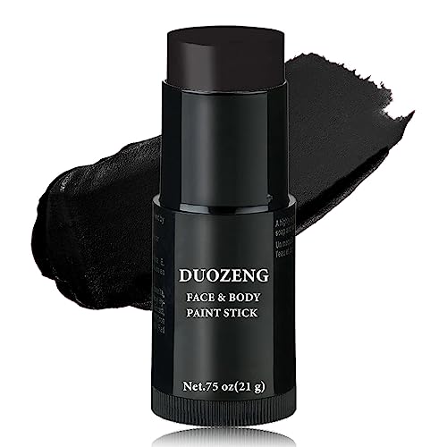 DuoZeng Black Face Body Paint Stick for Sports Halloween Cosplay