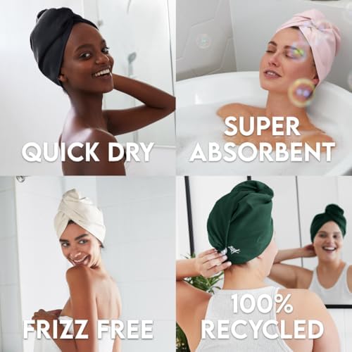 Dock Bay Turban Hair Towel - Bali Beige One Size