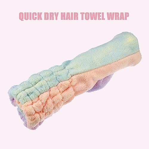 VOCOSTE Microfiber Hair Drying Towel Dry Cap