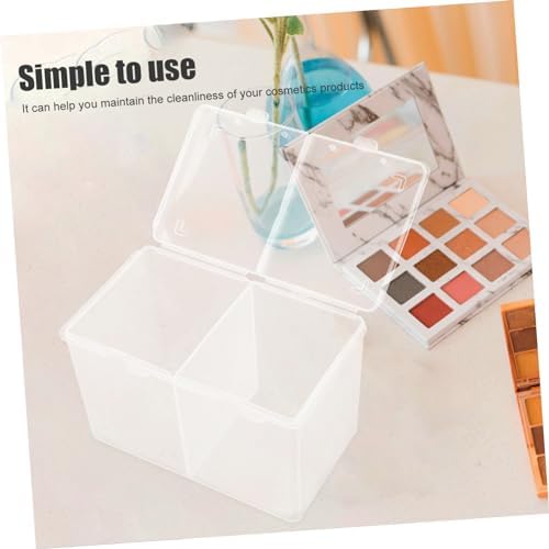 Cotton Pads Holder Box for Makeup and Jewelry Storage