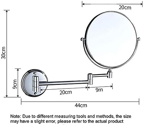 Vanity Mirror with 3X Magnification