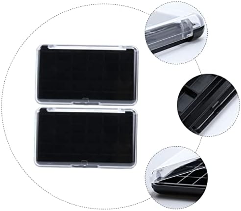 LIFKOME 2pcs Magnetic Cosmetic Case for Makeup Tools