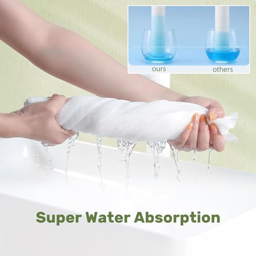 Disposable Bath Hair Drying Towels 50 Count Super Absorbent Luxury Towels