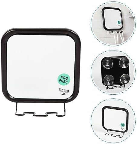 Ipetboom Wall-Mounted Suction Mirror for Shower and Vanity