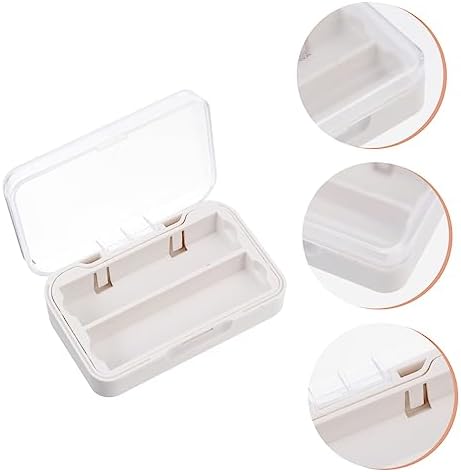 VICASKY Makeup Storage Box with Mirror Organizer