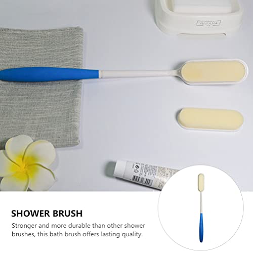 Healifty Multi-Use Bath Sponge Scrubber Handle