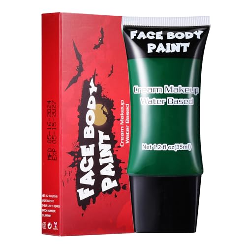 CCbeauty Green Face Paint Cream Makeup Kit