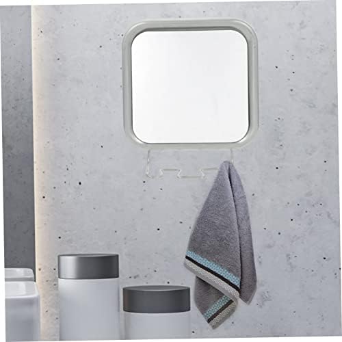 Fogless Suction Cup Mirror with Razor Hooks