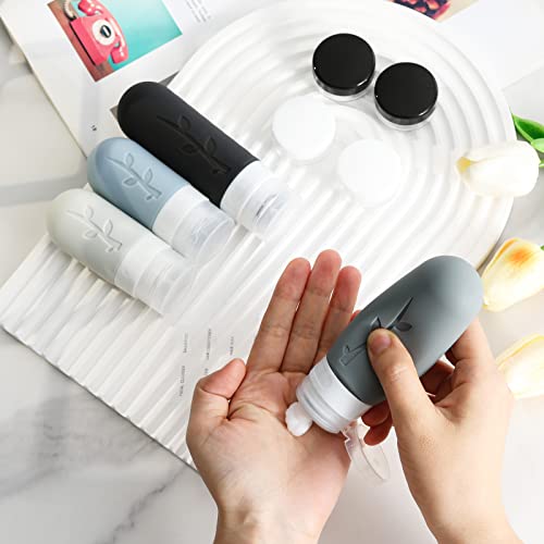18-Pack TSA Approved Leak Proof Travel Bottles Set