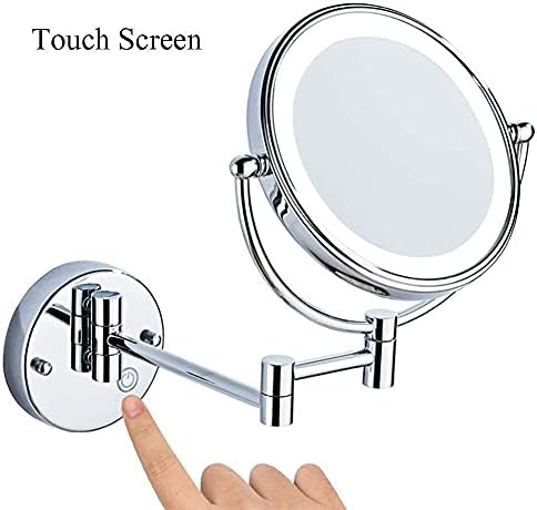 Vanity Mirror Wall Mounted Led 8 Inch 10X Magnification