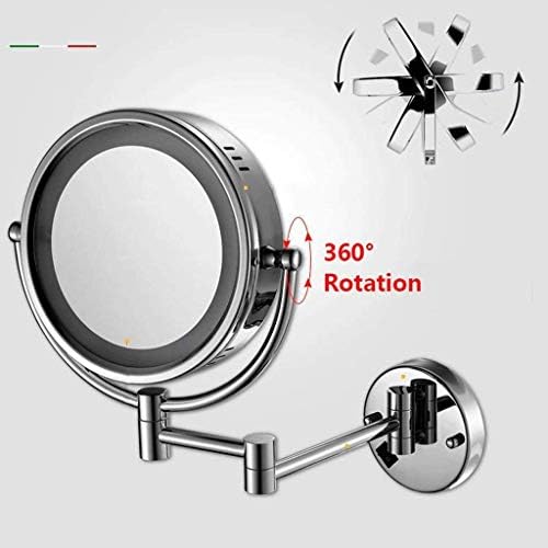DEIHGE Makeup Mirror With LED Lights 10x Magnification