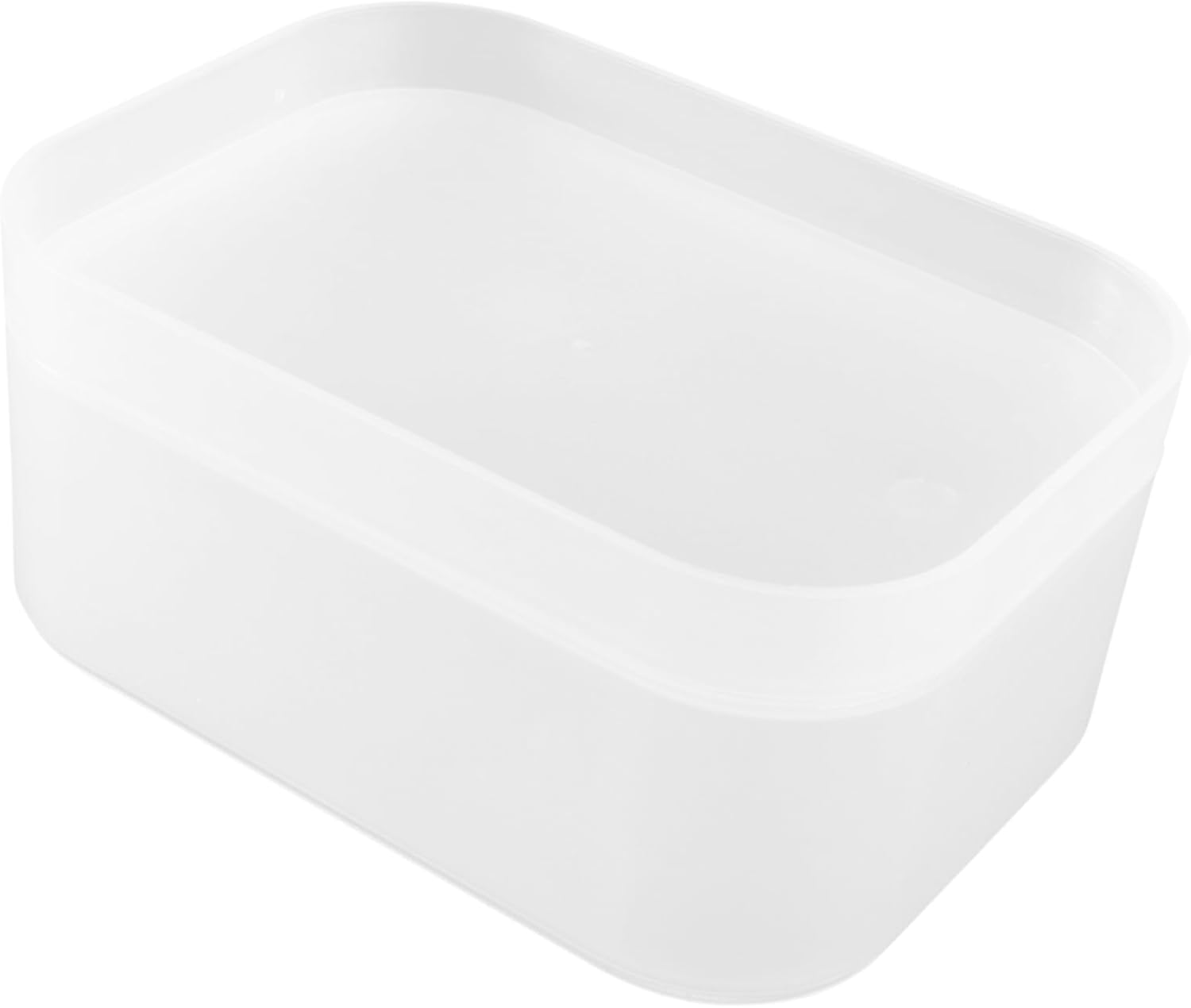 1pc Transparent Makeup Storage Box for Desktop Use