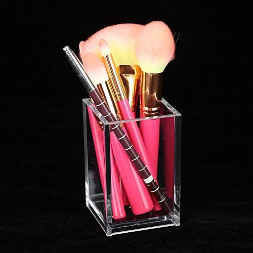 MAVIS LAVEN Makeup Brush Organizer Case Transparent 1 Compartment Storage