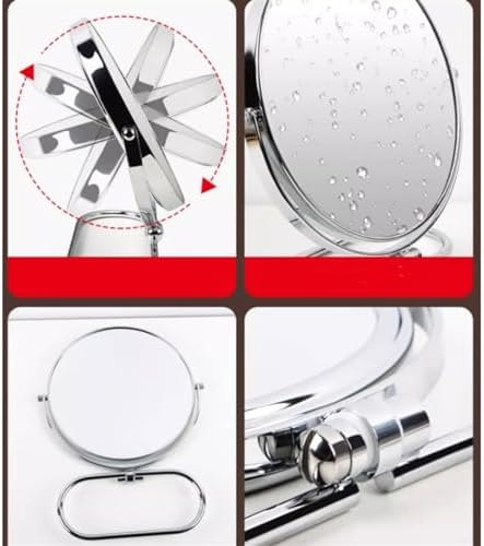 Luxury Folding Makeup Mirror with Light