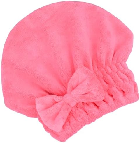 MAYOUTH Microfiber Hair Drying Towel with Bow Knot for Kids