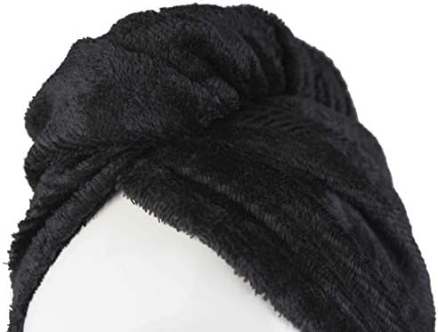 Super Absorbent Spa Bath Wrap and Hair Turban - 2pc Set