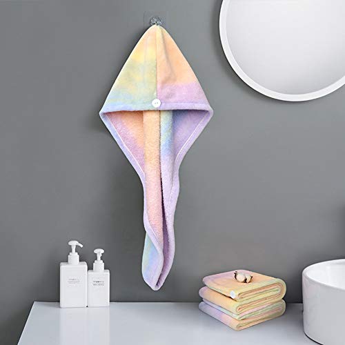 TYONMUJO Microfiber Hair Drying Wrap Towel for Women