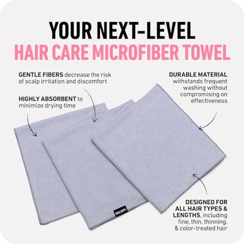 Boldify Quick Dry Microfiber Towel Wrap for Women - Grey 1