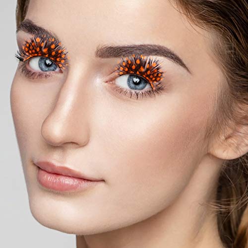 LALAFINA Halloween Spiky False Lashes 2 Pairs for Dance